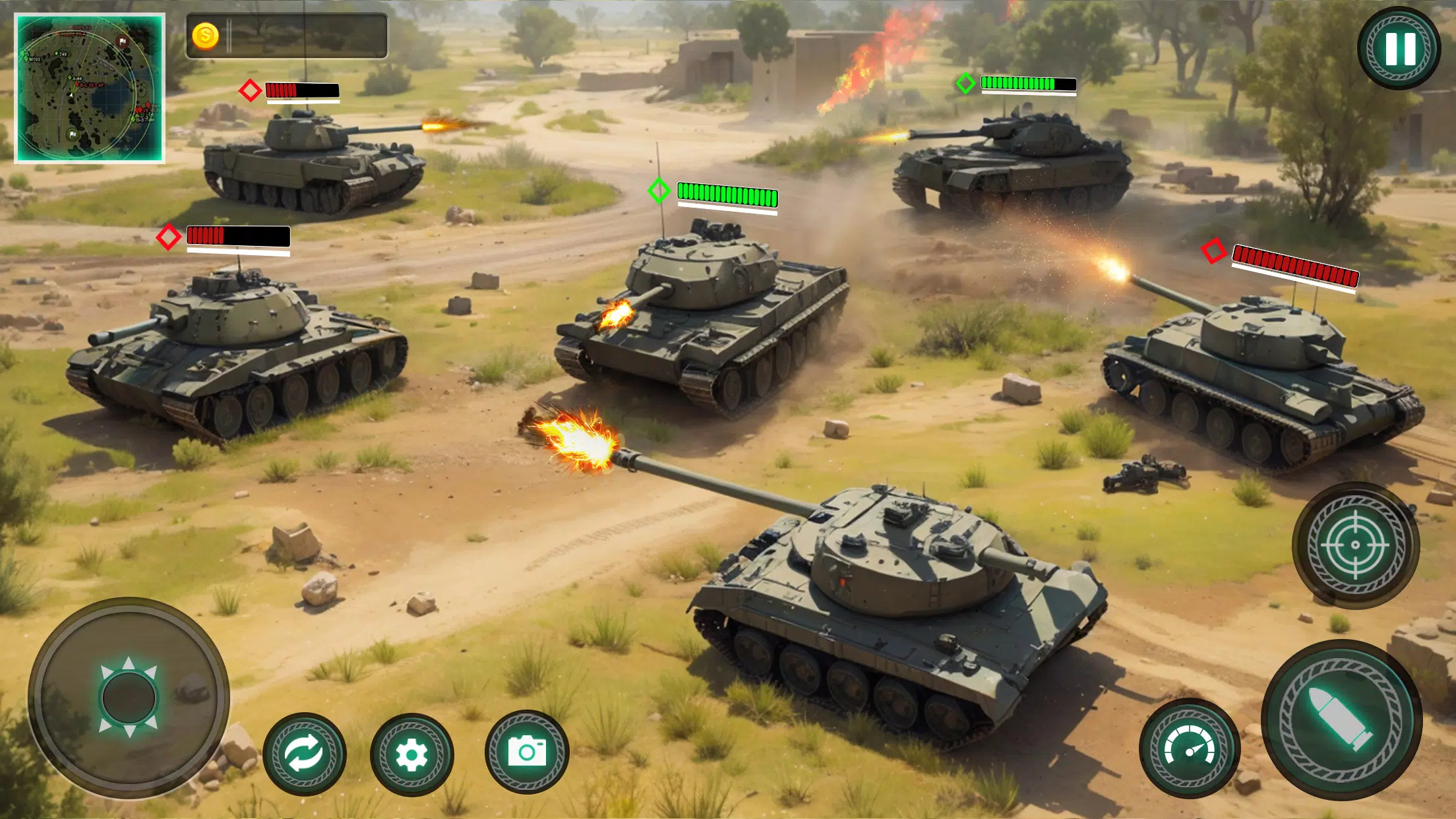 Military Tank War Machine Sim应用截图第0张