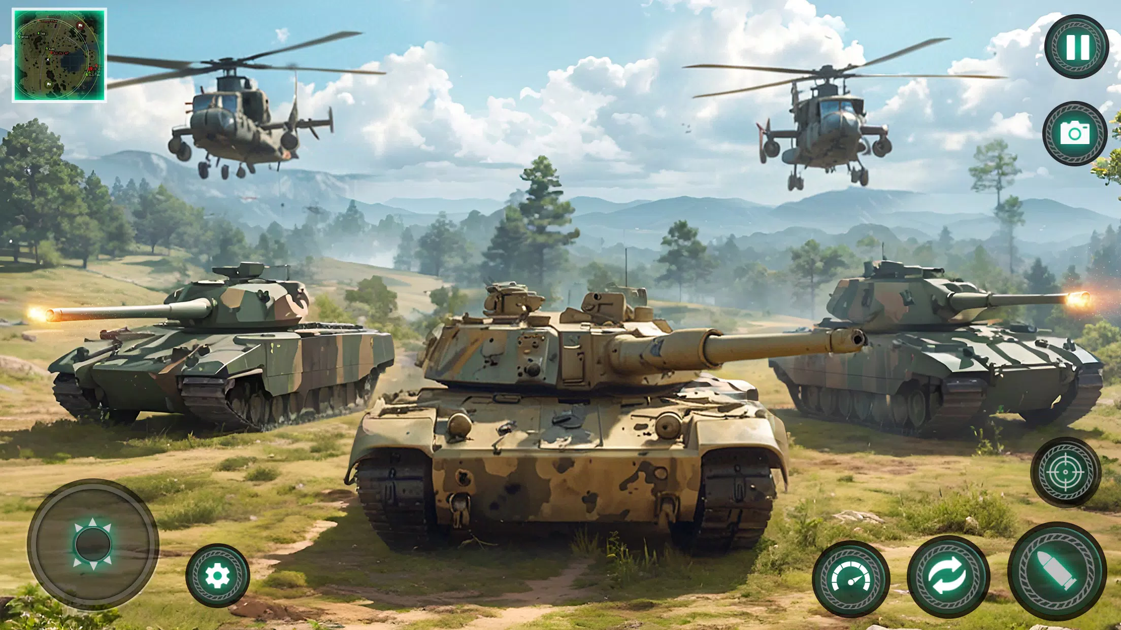 Military Tank War Machine Sim应用截图第3张