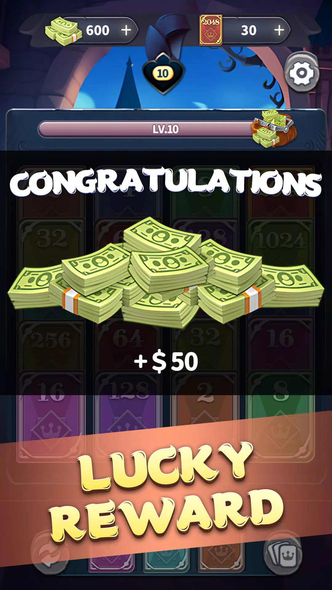 Card 2048应用截图第3张