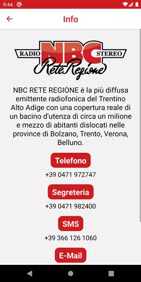 NBC RETE REGIONE Screenshot 2