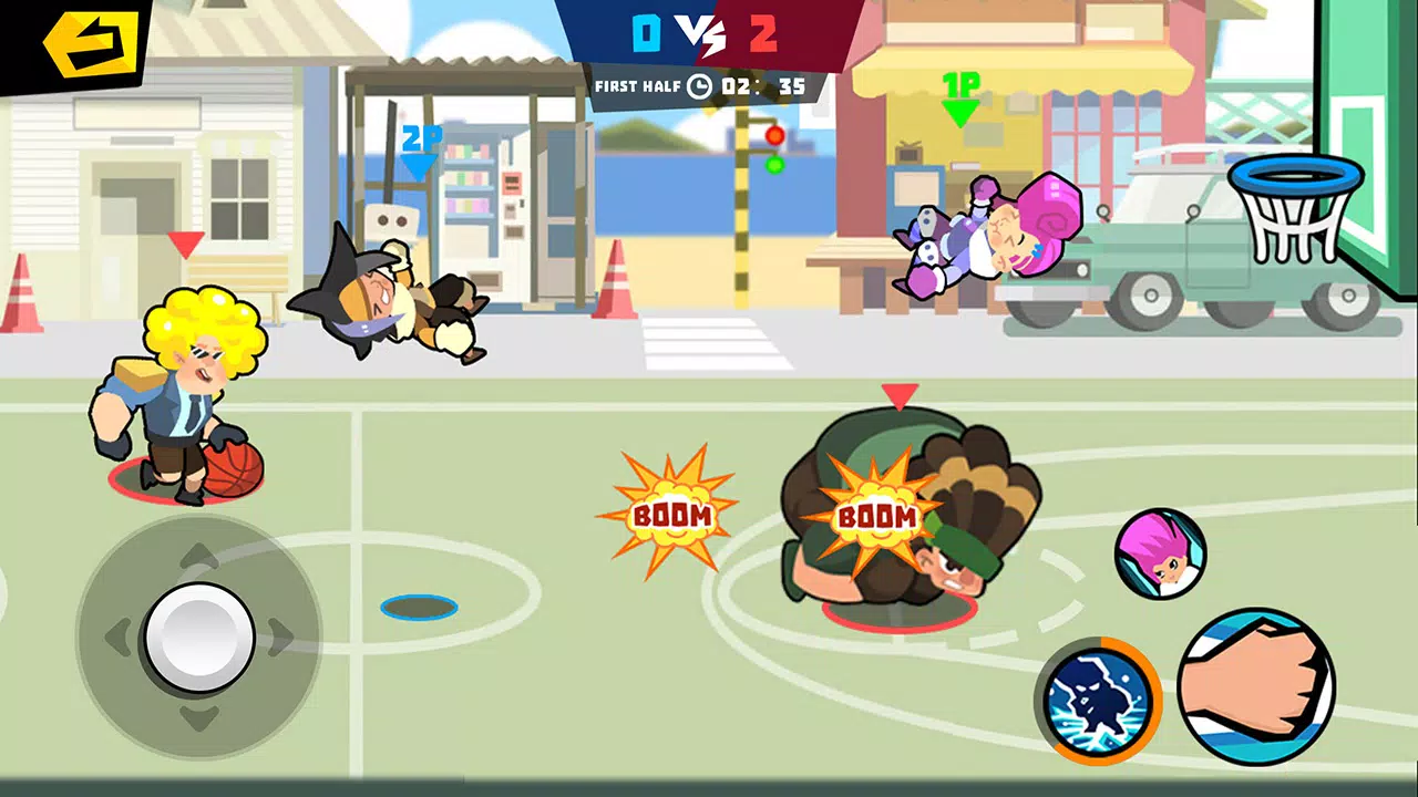 Combat Basketball- Sharp War স্ক্রিনশট 3