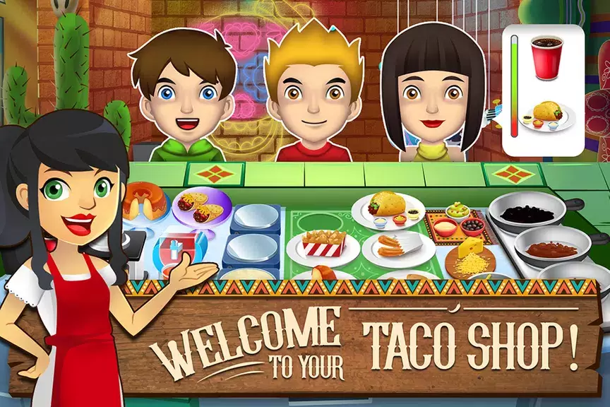 My Taco Shop: Food Game Tangkapan skrin 0