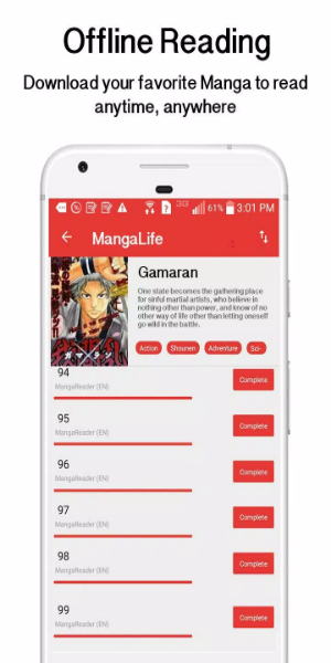 Manga Life - Manga & Comic Reader Captura de tela 1