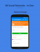 Social Networks - All in one Captura de pantalla 1