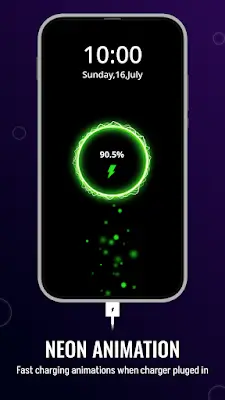 Battery Charging Animation ภาพหน้าจอ 0