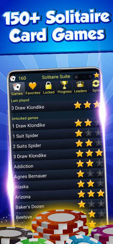 Solitaire Card Games Collection 150+ Solitaire Games 螢幕截圖 0