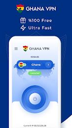 VPN Ghana - Get Ghana IP Captura de pantalla 0