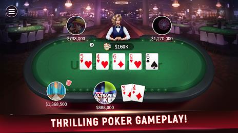 UltraWin Poker - Texas Holdem ภาพหน้าจอ 0