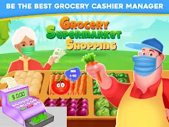 Grocery Shopping Cash Register Zrzut ekranu 0