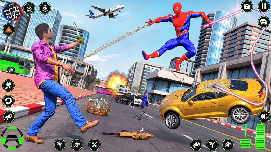 Spider Rope Hero ภาพหน้าจอ 2