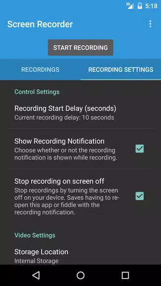 Riv Screen Recorder Zrzut ekranu 2