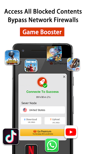 PStar VPN - Unlimited Fast Proxy स्क्रीनशॉट 3