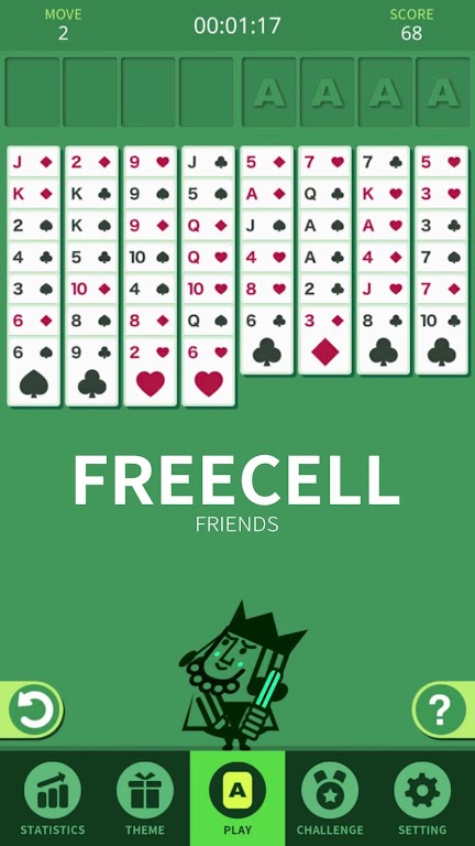 FreeCell Friends Tangkapan skrin 0