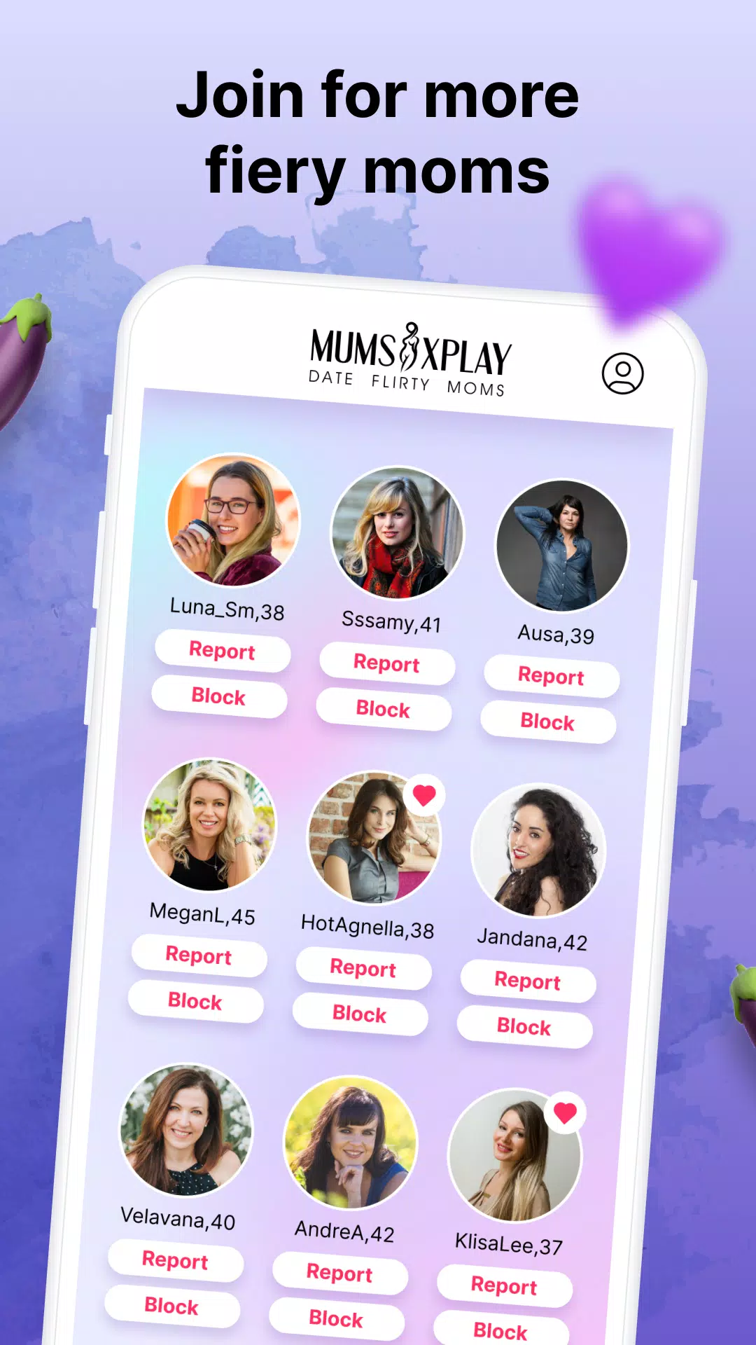 MumsXplay - Date Flirty Moms 螢幕截圖 2