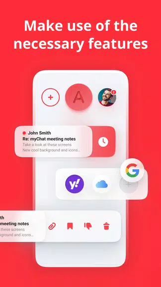 myMail: for Outlook & Yahoo ภาพหน้าจอ 2
