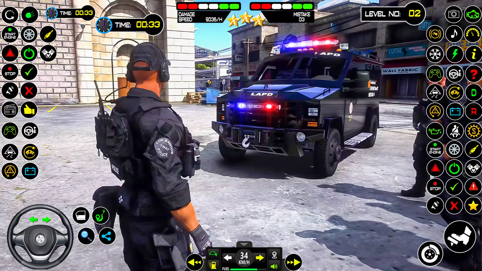 Car Chase Games: Police Games Schermafbeelding 2