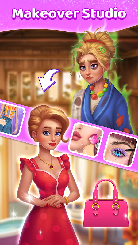 Fashion Makeover:Salon&DressUp Captura de pantalla 1