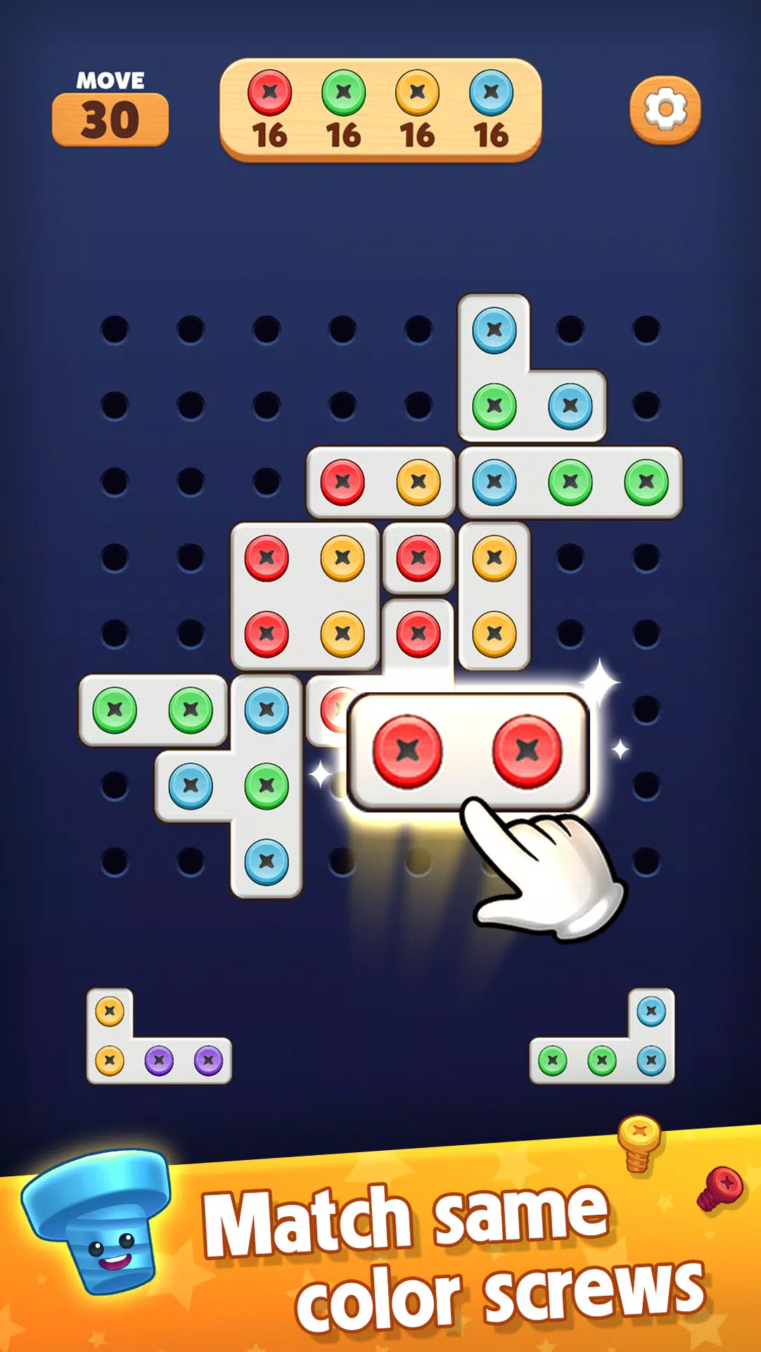 Screw Blast: Match The Bolts 螢幕截圖 0