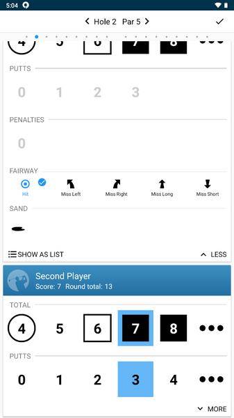 Golf Pad: Golf GPS & Scorecard Captura de pantalla 3