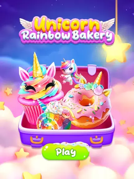 Princess Unicorn Desserts Schermafbeelding 0