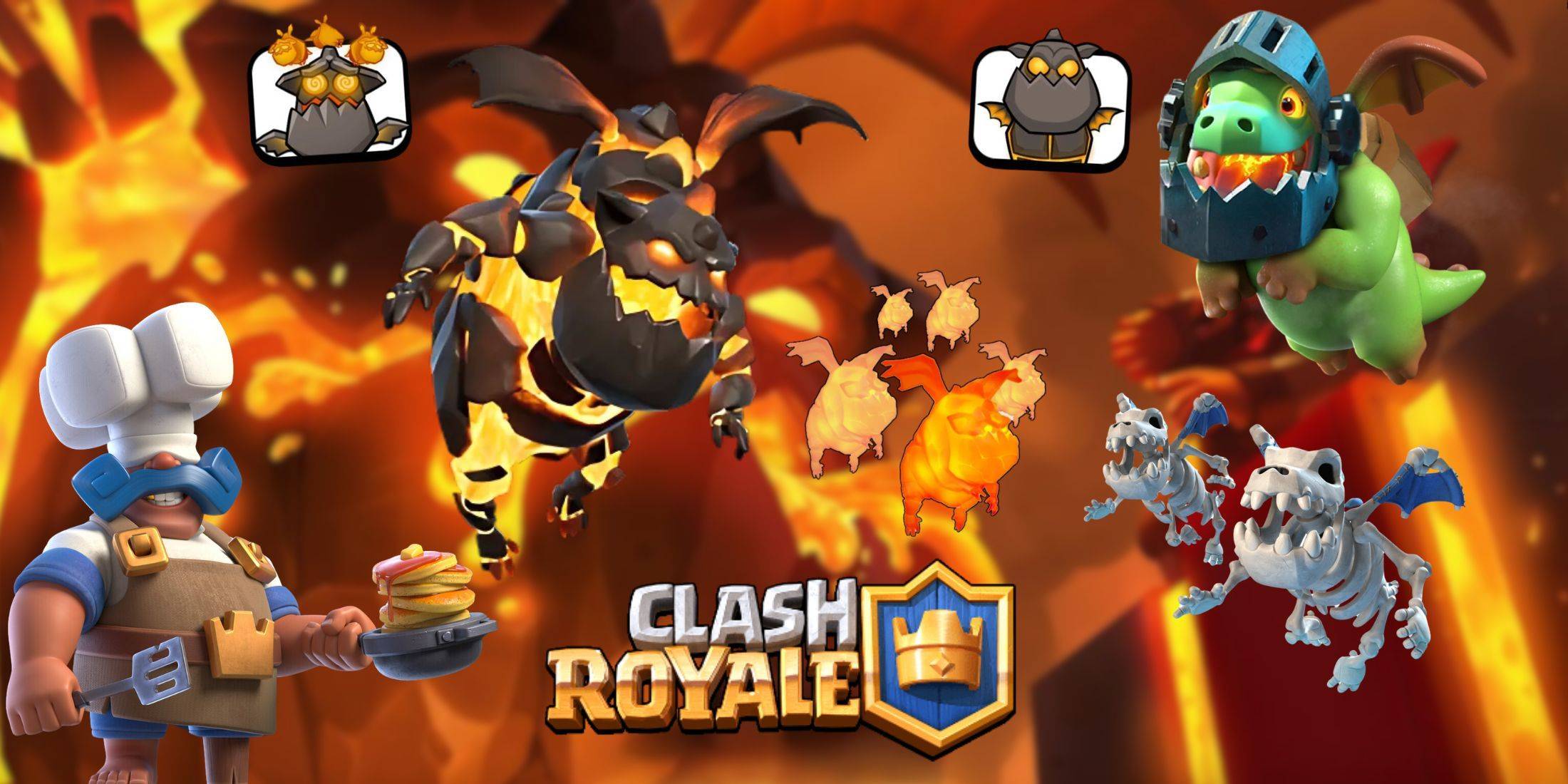 Clash Royale: Лучшие колоды с гончими лавы