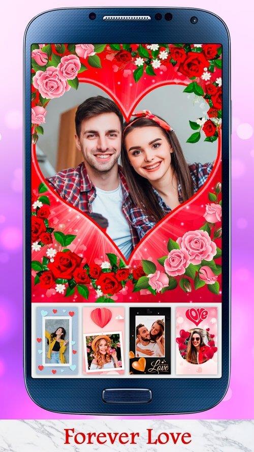 True Love Photo Frames App স্ক্রিনশট 0