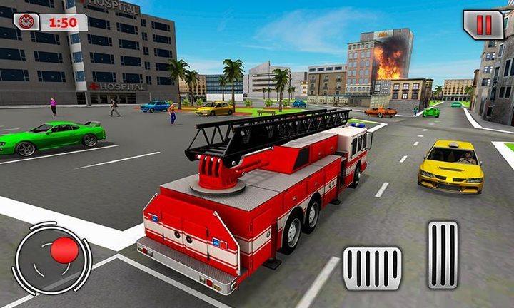 Fire Truck Games: Robot Games Screenshot 3