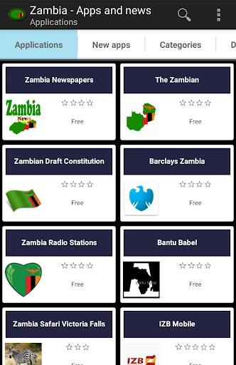 Schermata Zambia apps 0