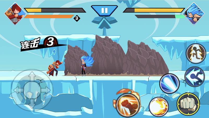 Stickman Ninja Warriors Fight Schermafbeelding 3