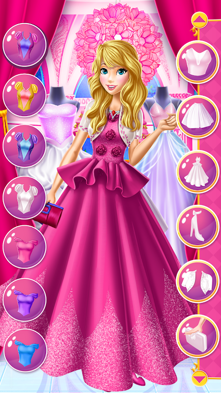 Dress Up Royal Princess Doll Captura de tela 0