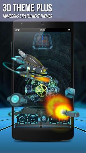 Next Launcher 3D Shell apk ダウンロード