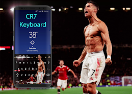 Cristiano CR7 MANU Keyboard 螢幕截圖 0