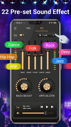 Equalizer & Bass Booster,Music স্ক্রিনশট 3