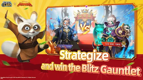 Castle Clash: KungFu Panda Go! Tangkapan skrin 0