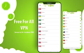 GreenVPN - SuperVPN Master Zrzut ekranu 1