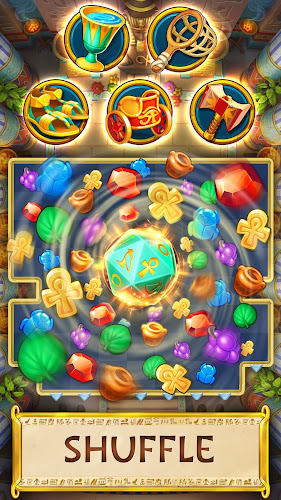 Jewels of Egypt・Match 3 Puzzle Screenshot 2