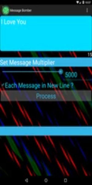 Message Bomber -send 5000+ sms 螢幕截圖 1