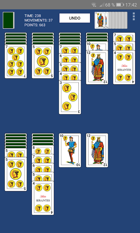 Spanish Spider Solitaire Screenshot 2