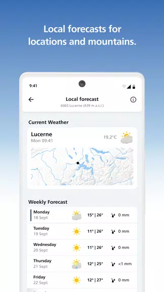 MeteoSwiss Tangkapan skrin 2