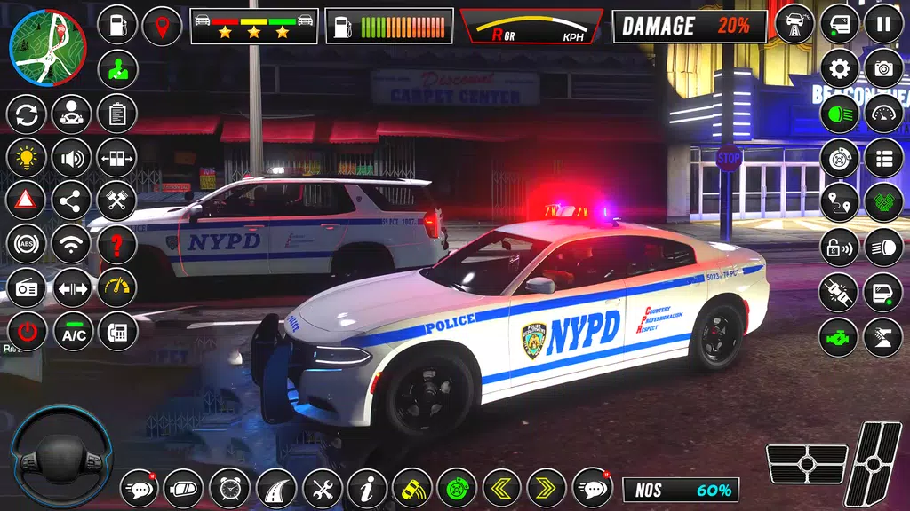US Police Chase: Cop Car Games 螢幕截圖 1