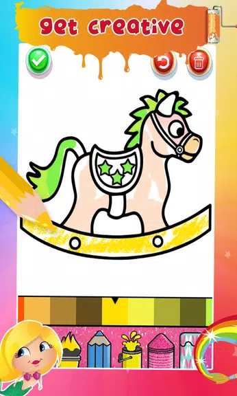 Kitchen Tools Coloring Book 螢幕截圖 3
