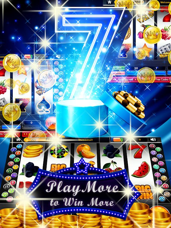 Secret 7 Slots - Free Casino Скриншот 1