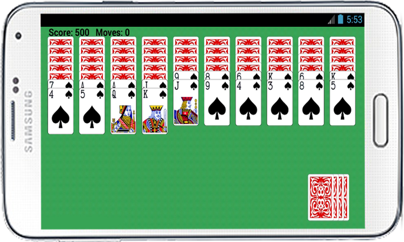 Spider Solitaire Free Game by Appsi Ảnh chụp màn hình 1