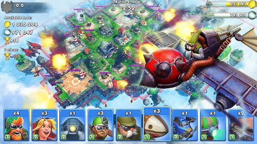 Sky Clash Lords of Clans 3D Capture d'écran 3