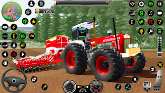 Farm Tractor Driving Game 2023 Zrzut ekranu 1