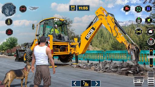 Heavy Excavator JCB Games Tangkapan skrin 2