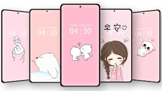 Cute Wallpapers For Girls Tangkapan skrin 1