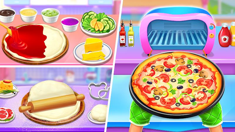 Pizza Maker game-Cooking Games 螢幕截圖 1