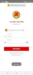 JD FAST 5G VPN Captura de pantalla 1