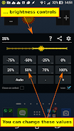 Brightness Control & Dimmer स्क्रीनशॉट 1